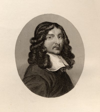 Portret van Andrew Marvell (1621-78) door English School